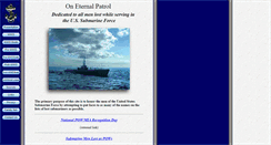 Desktop Screenshot of oneternalpatrol.com